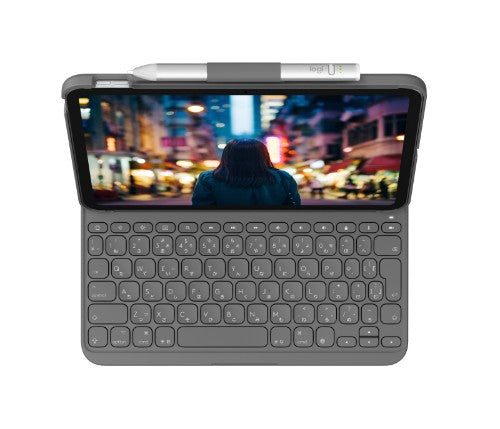 Logitech 920-011368 tablet case 10.9" Folio Gray