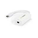 StarTech.com CDP2MDP USB graphics adapter 3840 x 2160 pixels White