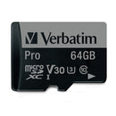 Verbatim Pro 64 GB MicroSDXC UHS Class 10
