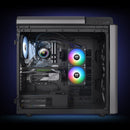 Thermaltake TT TH240 ARGB Processor All-in-one liquid cooler 4.72" (12 cm) Black 1 pc(s)