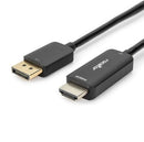 Rocstor Y10C127-B2 video cable adapter 70.9" (1.8 m) DisplayPort HDMI Black