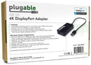 Plugable Technologies UGA-4KDP USB graphics adapter 3840 x 2160 pixels Black