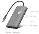 Siig JU-DK0F11-S1 laptop dock/port replicator USB 3.2 Gen 1 (3.1 Gen 1) Type-C Black, Gray
