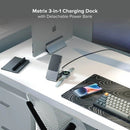 ALOGIC Matrix+ Flow 5000 mAh Wireless charging Black, Silver