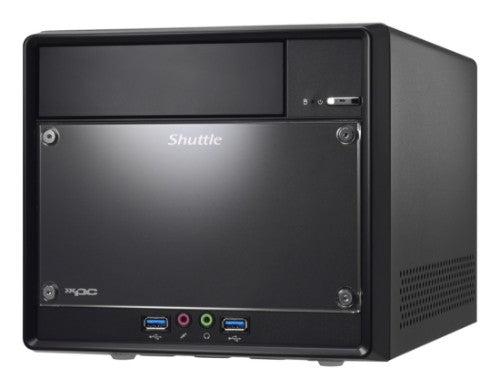 Shuttle XPC cube SH610R4 PC/workstation barebone Black Intel H610 LGA 1700