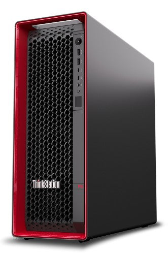 Lenovo ThinkStation P5 Intel Xeon W w3-2425 32 GB DDR5-SDRAM 1 TB SSD NVIDIA T1000 Windows 11 Pro for Workstations Tower Workstation Black, Red