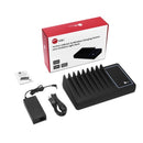Siig AC-PW1H11-S1 charging station organizer Desktop mounted Black