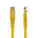 StarTech.com C6PATCH25YL networking cable Yellow 300" (7.62 m) Cat6 U/UTP (UTP)