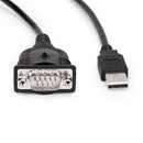 Rocstor Y10C898-B1 serial cable Black 39.4" (1 m) USB Type-A DB-9
