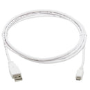Tripp Lite U050AB-006-WH USB cable USB 2.0 72" (1.83 m) USB A Micro-USB B White