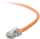 Belkin Cat5e, 25ft, 1 x RJ-45, 1 x RJ-45, Orange networking cable 300" (7.62 m)