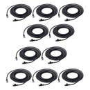 StarTech.com N6PATCH15BK10PK networking cable Black 181.1" (4.6 m) Cat6 U/UTP (UTP)