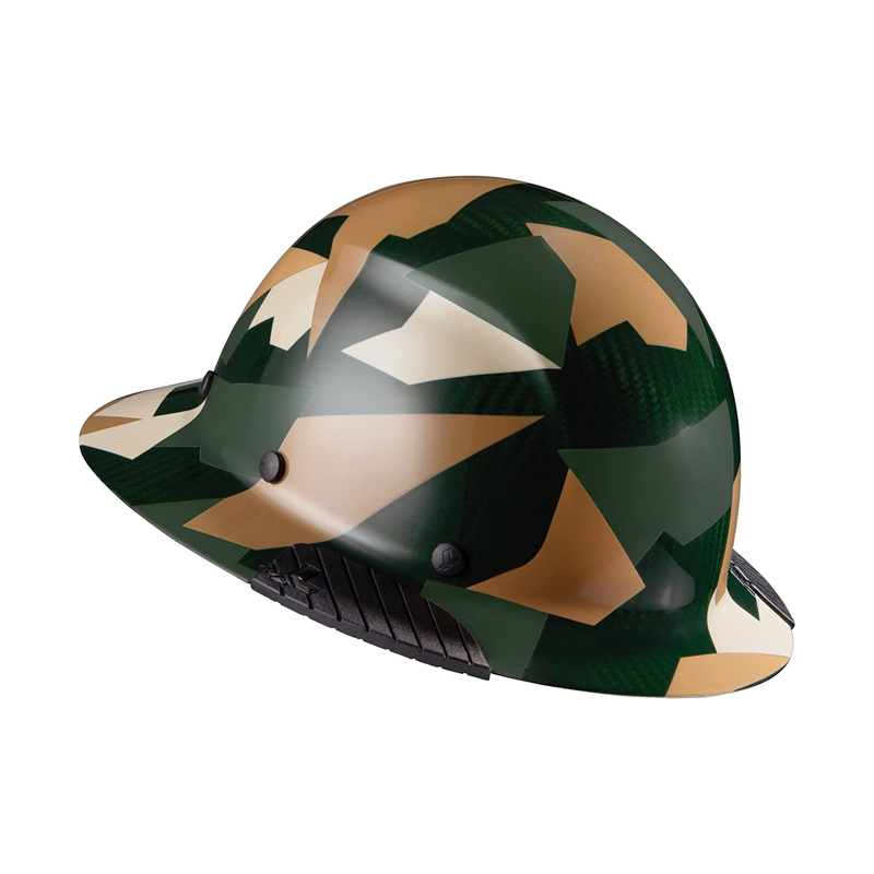 Lift Safety DAX Jungle Carbon Fiber Full Brim Hardhat