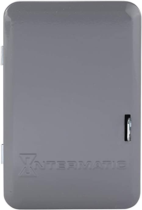 Intermatic ET8015C 7-Day 30-Amp SPST Electronic Astronomic Time Switch, 120-277 VAC, NEMA 1