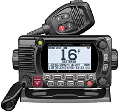 GX1800GB Black 25W VHF/GPS/Second Station Explorer Series