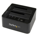 StarTech.com SDOCK2U33RE media duplicator HDD/SSD duplicator Black 1 copies