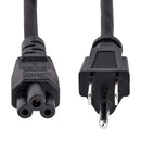 StarTech.com PXT101NB3S power cable Black 70.9" (1.8 m) NEMA 5-15P C5 coupler