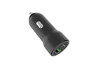 4XEM 4XRCC61820WB mobile device charger Universal Black Cigar lighter Fast charging Indoor