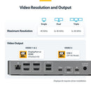 StarTech.com DK30C2DPEPRN laptop dock/port replicator Wired USB 3.2 Gen 2 (3.1 Gen 2) Type-C Gray