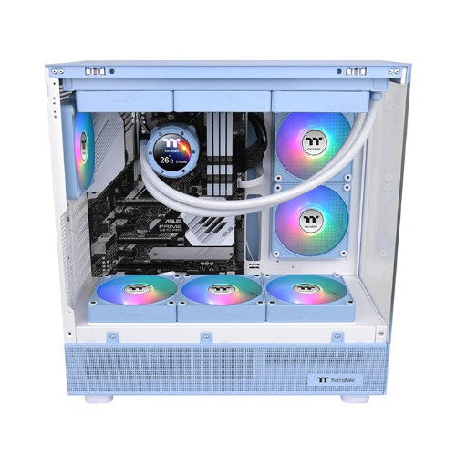 Thermaltake CL-F197-PL14BU-A computer cooling system Computer case Fan 5.51" (14 cm) Blue 3 pc(s)
