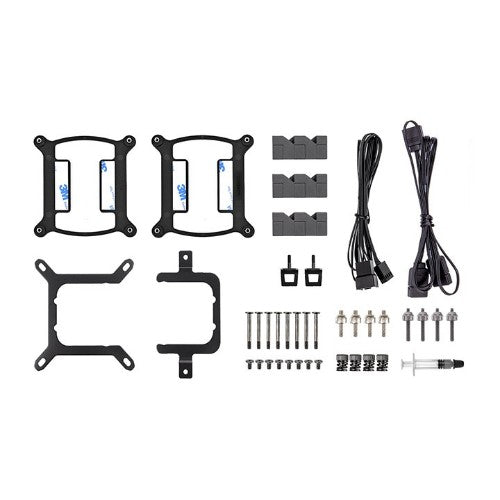 Thermaltake TT TH240 ARGB Processor All-in-one liquid cooler 4.72" (12 cm) Black 1 pc(s)