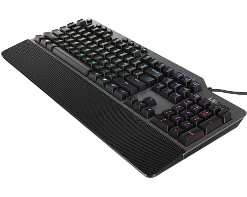 Lenovo Legion K500 keyboard Gaming USB QWERTY US English Black, Gray
