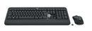 Logitech 920-008671 keyboard Mouse included RF Wireless QWERTY English Black, White