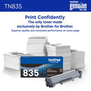 Brother TN-835 toner cartridge 1 pc(s) Original Black