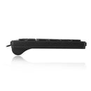 Adesso SlimTouch 111UB keyboard Universal USB QWERTY US English Black