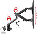Siig CE-MT2U12-S1 monitor mount / stand 32" Black Desk
