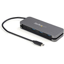 StarTech.com HB30CM3A1CB interface hub USB 3.2 Gen 1 (3.1 Gen 1) Type-C 5000 Mbit/s Black, Gray