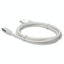 AddOn Networks USBCTBOLT1-2MW USB cable 47.2" (1.2 m) USB 3.2 Gen 2 (3.1 Gen 2) USB C White