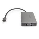 Rocstor Y10A249-A1 notebook dock/port replicator USB 3.2 Gen 1 (3.1 Gen 1) Type-C Silver