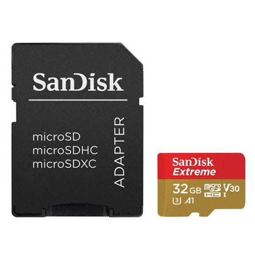 SanDisk Exrteme 32 GB MicroSDHC UHS-I Class 10
