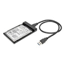 Tripp Lite U357-025-UASP storage drive enclosure HDD/SSD enclosure Black 2.5"