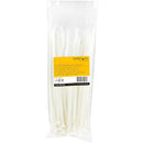 StarTech.com CBMZTRB10 cable tie Releasable cable tie Nylon, Plastic White 100 pc(s)
