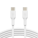 Belkin CAB003BT1MWH USB cable 39.4" (1 m) USB C White