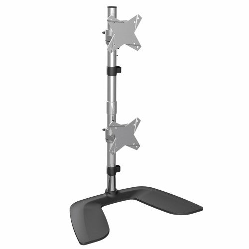 StarTech.com ARMDUOVS monitor mount / stand 27" Desk Black, Silver