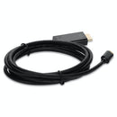 AddOn Networks USBC2H4MM6F-AA video cable adapter 70.9" (1.8 m) USB Type-C HDMI Black