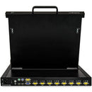 StarTech.com RKCONS1708K rack console 17" 1280 x 1024 pixels Steel Black 1U