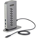 StarTech.com DK30A2DHU laptop dock/port replicator Wired USB 3.2 Gen 1 (3.1 Gen 1) Type-B Black, Gray