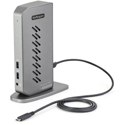 StarTech.com DK30A2DHU laptop dock/port replicator Wired USB 3.2 Gen 1 (3.1 Gen 1) Type-B Black, Gray