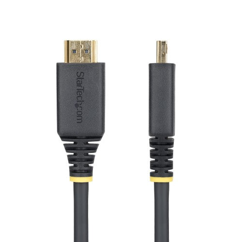 StarTech.com HDMI2-CABLE-GRIP-6F HDMI cable 70.9" (1.8 m) HDMI Type A (Standard) Black
