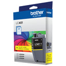 Brother LC401YS ink cartridge 1 pc(s) Original Standard Yield Yellow