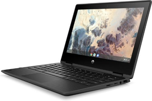 HP Chromebook x360 11 G4 Intel® Celeron® N5100 Hybrid (2-in-1) 11.6" Touchscreen HD 8 GB LPDDR4x-SDRAM 64 GB eMMC Wi-Fi 6 (802.11ax) ChromeOS Black