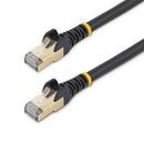StarTech.com C6ASPAT8BK networking cable Black 94.5" (2.4 m) Cat6a