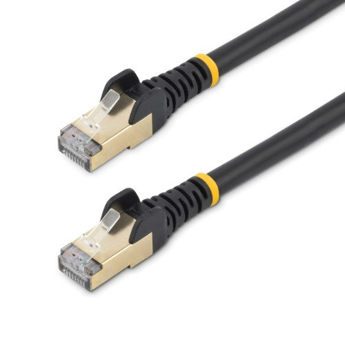 StarTech.com C6ASPAT8BK networking cable Black 94.5" (2.4 m) Cat6a