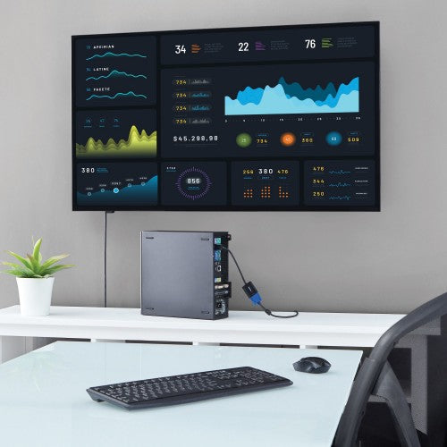 StarTech.com DP2VGA3 video cable adapter 3.94" (0.1 m) DisplayPort VGA (D-Sub) Black