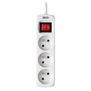 Tripp Lite PS3F15 surge protector White 3 AC outlet(s) 220 - 250 V 59.1" (1.5 m)