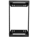 StarTech.com RACK-18U-20-WALL-OA rack cabinet Wall mounted rack Black